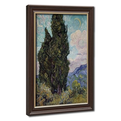 Toile Cyprès de Van Gogh pour une décoration murale de bureau