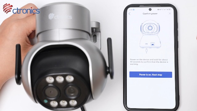 Caméra Extérieure WiFi Ctronics Double Objectif - Zoom 10x, 4MP, Suivi Auto, Vision Nocturne Couleur