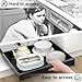 2 Pack Pull Out Cabinet Organizer, No Screw Adjustable Cabinet Drawers, Expandable(12.6
