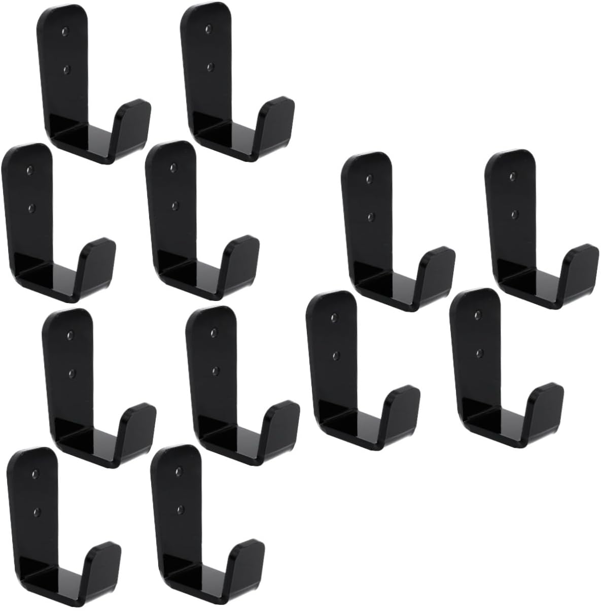 6 Sets Garage Ski -mounted Hockey Stick Hanger Multipurpose Pole Storage Stands