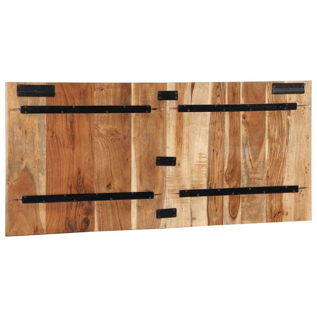 vidaXL Cabecero de Madera Maciza de Pino 120 cm Acacia