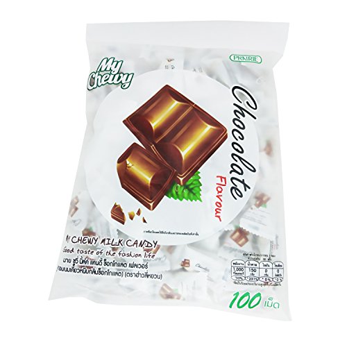 Caramelos Chewy Milk Fruit sabor taro, 100 unidades