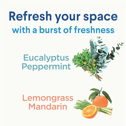 Clorox Disinfecting Mist, Lemongrass Mandarin, Household Essentials, 1 Sprayer Bottle and 1 Refill, 16 Fl Oz Each - image 7
