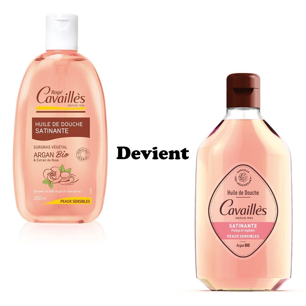 Rogé Cavaillès Satinante huile de douche Argan bio 250ml