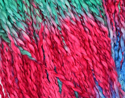 Image of Knitting Yarn Thick Chunky Wool, Sumo Cherry 500 GMS Best Used with Knitting Needles-DK Art-HCH
