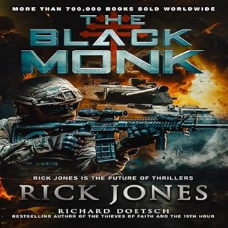 The Black Monk Audiolibro Por Rick Jones arte de portada