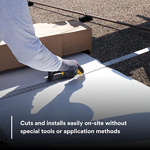 Image of 3M VentureClad Heavy Duty Insulation Jacketing System 1579GCW-WM, White Color, Tear Resistant, Durable, Easy Installation, Cold Weather Adhesion, ASTM E84, 30 in x 25 yd