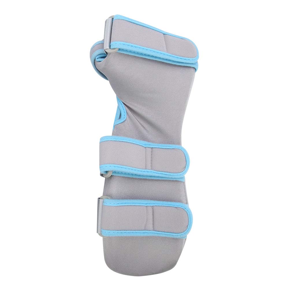 Zouminyy Ortesis de Mano, muñequera Ligera, Hombre Mujer Fijación de dislocación de Fractura de muñeca para protección de Manos Lesiones de ligamentos(Right)