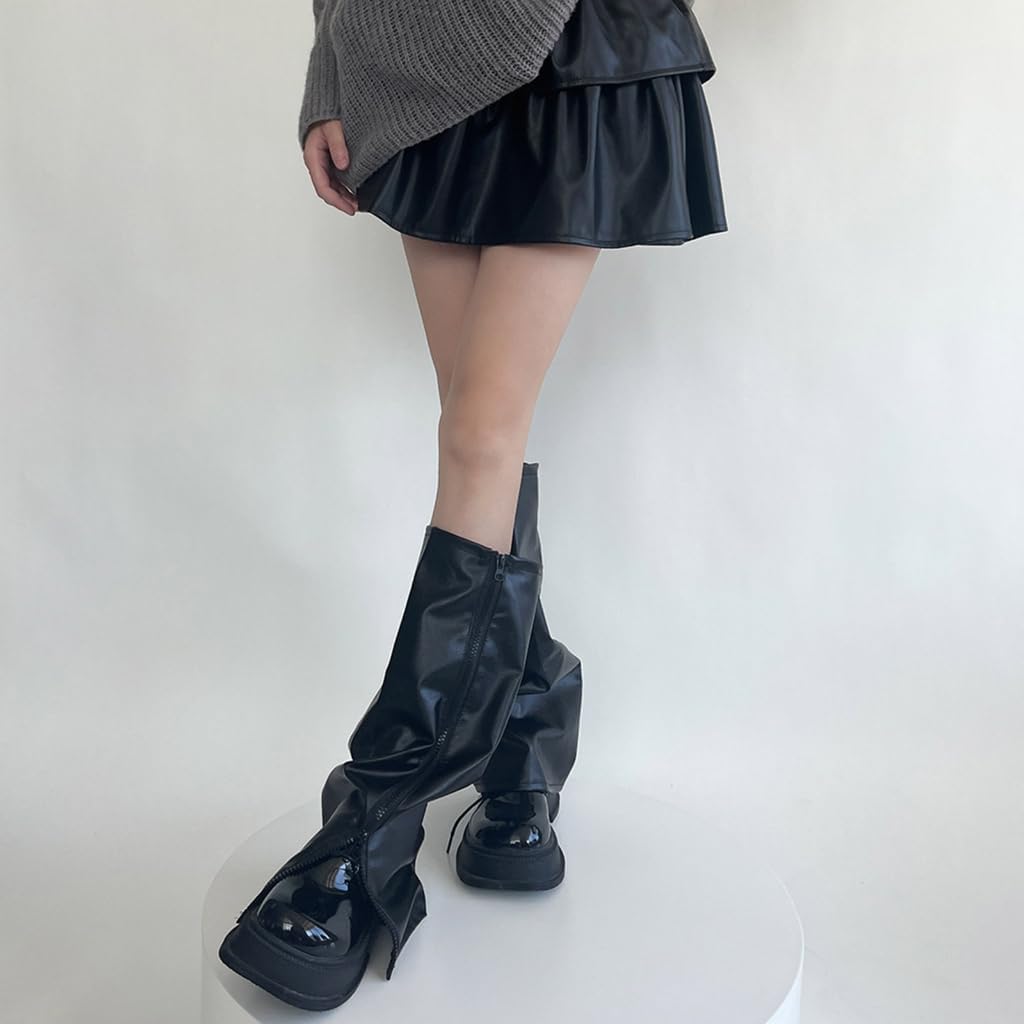 Womens Winter Ankle Stocking Leg Warmers Long Socks Boot Cuffs Toppers Legging