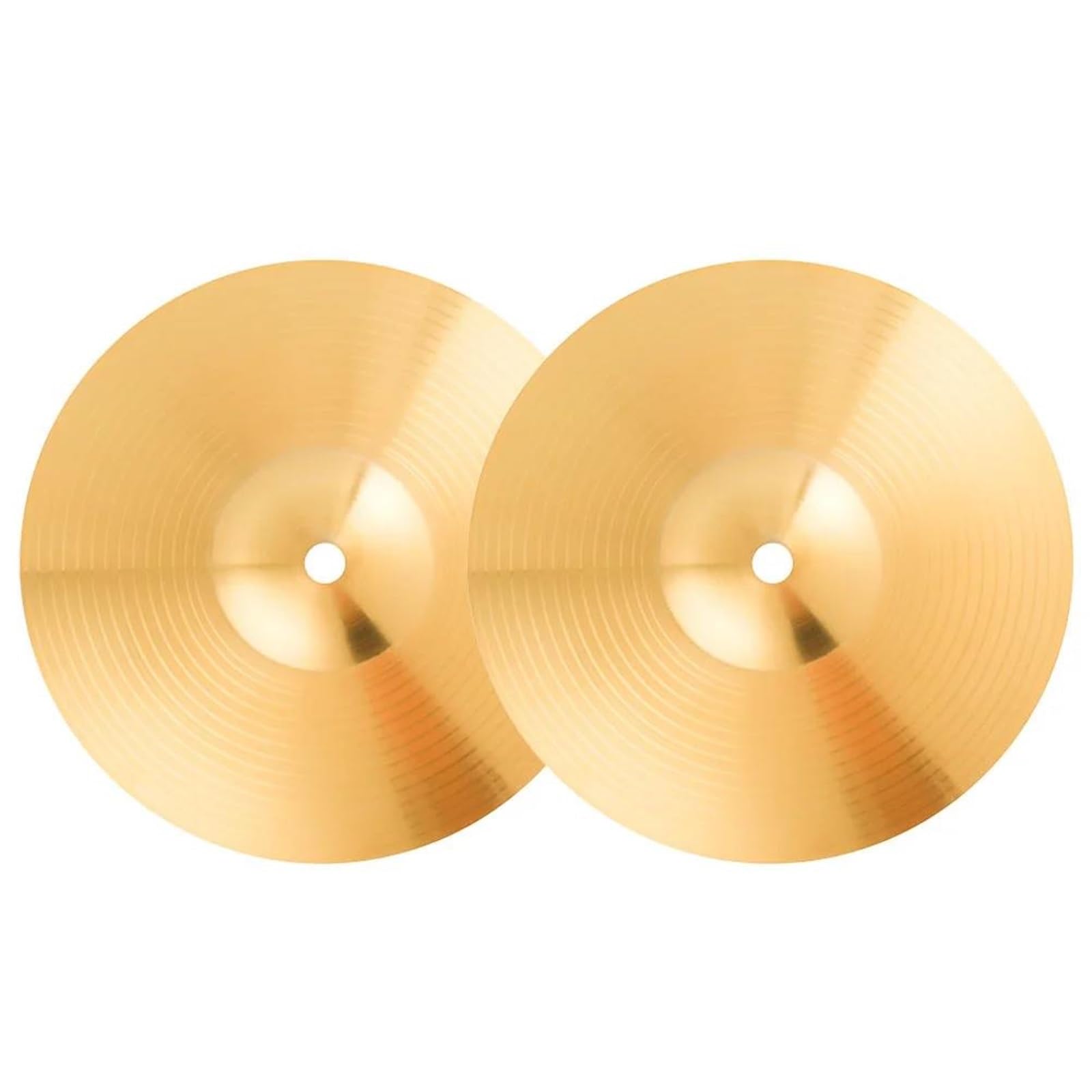Cymbales De Remplacement Pour Tambour À Son Clair 2 Pièces Fournitures Professionnelles Kit En Laiton Pratique