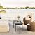 LUE BONA Outdoor Coffee Table Rectangle, HDPS Patio Coffee Tables for Outside, All Weather Patio Coffee Table with Slatted Tabletop for Deck, Garden, Balcony, Indoor or Outdoor Use, Dark Gray