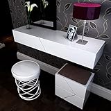 Versatilidad: hace que usted y su habitación tanto para sobresalir!Este tocador de maquillaje puede no sólo le ayudará a prepararse y bonita, pero también añadirá un aspecto elegante a su dormitorio o vestidor.