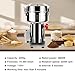 Grain Mill Grinder Electric Flour, 2000g Corn Fine Powder Rice Grinder Wheat Mill for Home Kitchen Commercial Stainless Steel Spice Food Pepper Coffee Beans (Swing Type)