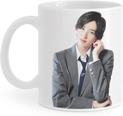 なにわ.男子 道枝駿佑 マグカップ コーヒーカップ カップ コップ 食洗器可 食器 プリントマグカップ おしゃれ 大きめ 陶器 萌え グッズ ギフト みちえだ しゅんすけ みっちー なにふぁむ 俳優 タレント 歌手 アイドル