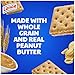 Lance Sandwich Crackers, Made with Whole Grain Crackers, Peanut Butter, 8 Individual Packs (Pack of 14)