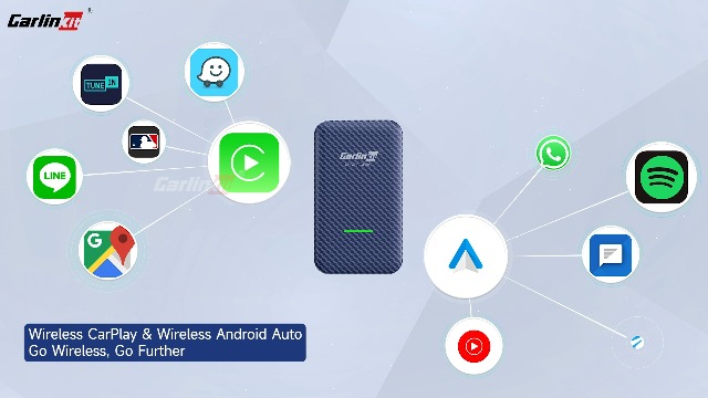 Amazon.com: CarlinKit 4.0 CarPlay Wireless Adapter,Android Auto