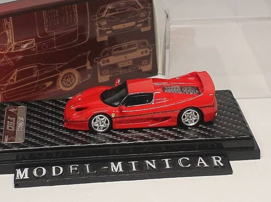 DMH フェラーリF50赤 1/64世界799台限定 1/64 Ferrari F50 Spyder by