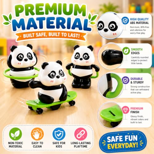 Image of Cute Panda Toy for Kids Fun Toys for Kids Moving Toys for Babies 6-12 Months