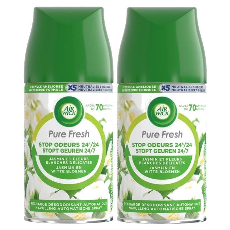 Air Wick - Recarga Freshmatic Pure Fresh Jasmin (2 x 250 ml)