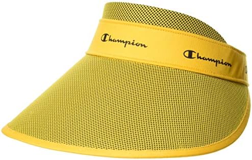 Champion 164-0049 UPF 50+ Sun Visor, Yellow, 57.5 cm