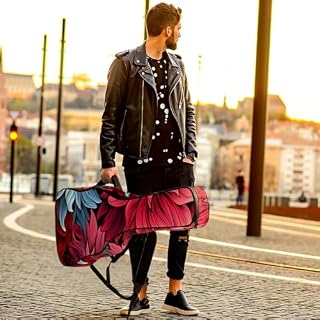 JRHEJTFZ Housse pour guitare acoustique de 1,9 cm d’épaisseur – Imperméable – Durable et élégant – Motif floral, Multicolore 4., 42.9×16.9×4.7 in, Motif imprimé tendance - Les Beatles, Paul McCartney, John Lennon, RIngo Starr, George Harrison JRHEJTFZ Housse pour guitare acoustique de 1,9 cm d'épaisseur - Imperméable - Durable et élégant - Motif floral, Multicolore 4., 42.9x16.9x4.7 in, Motif imprimé tendance – Image 6