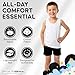 BROOKLYN VERTICAL Boys 4 Pack Undershirt Tank Top - Tagless Cotton Super Soft Runs Small