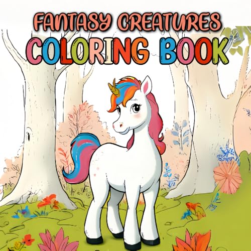 Bild: Fantasy Creatures Coloring Book f�r 7,06 EUR (-23%) statt 18,18 EUR bei amazon.de