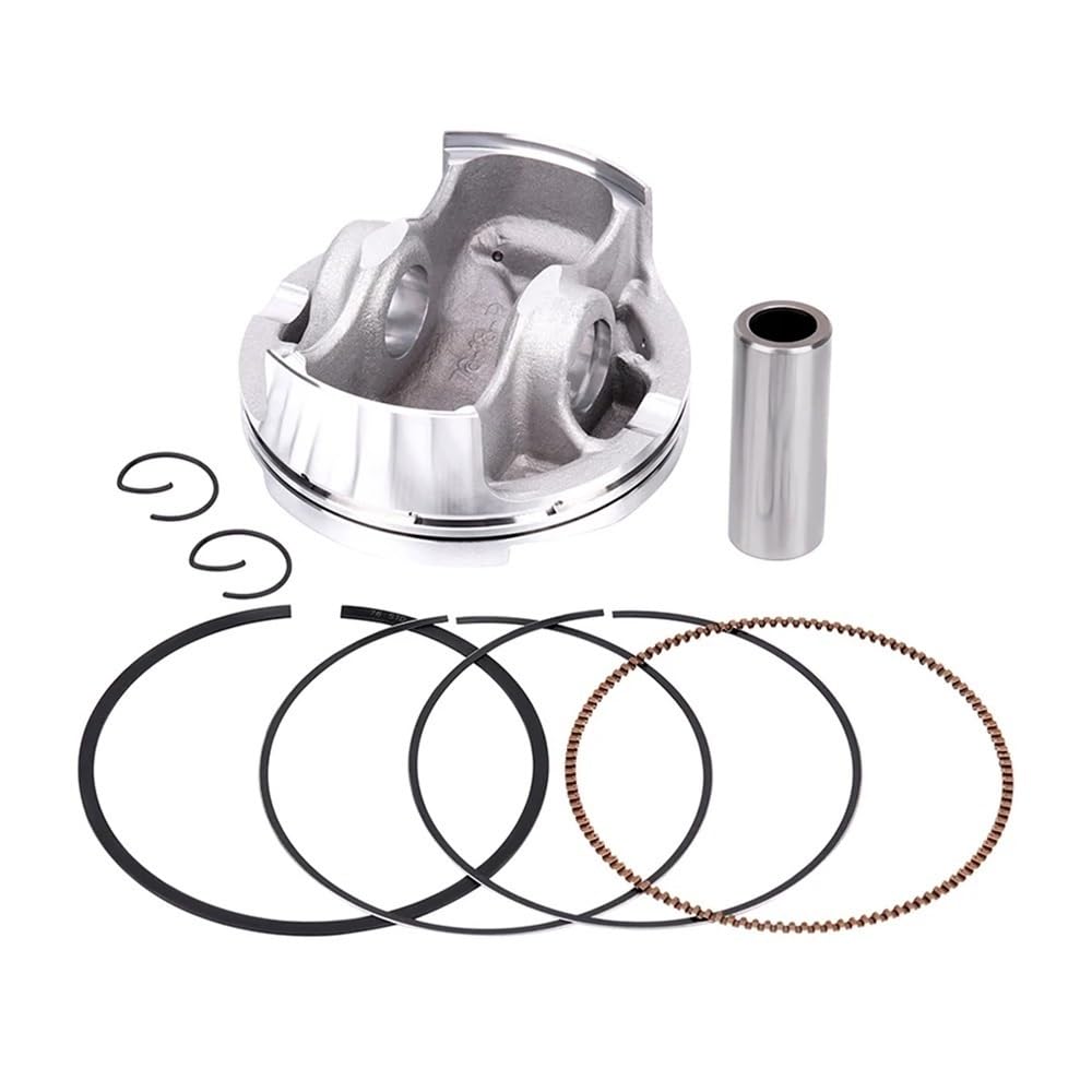 pist. Kit di accessori for motori motociclette, alesaggio cilindro e fasce elastiche da 76 mm, adatto for FE250 SXF XC-F XCF-W 77030007000II 77130007100II