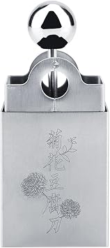 Tofu Grater Stainless Steel Tofu Mold Mesh Shredded Cutter for Cheese Jelly Cutting Restaurant Dish Decorating Maker