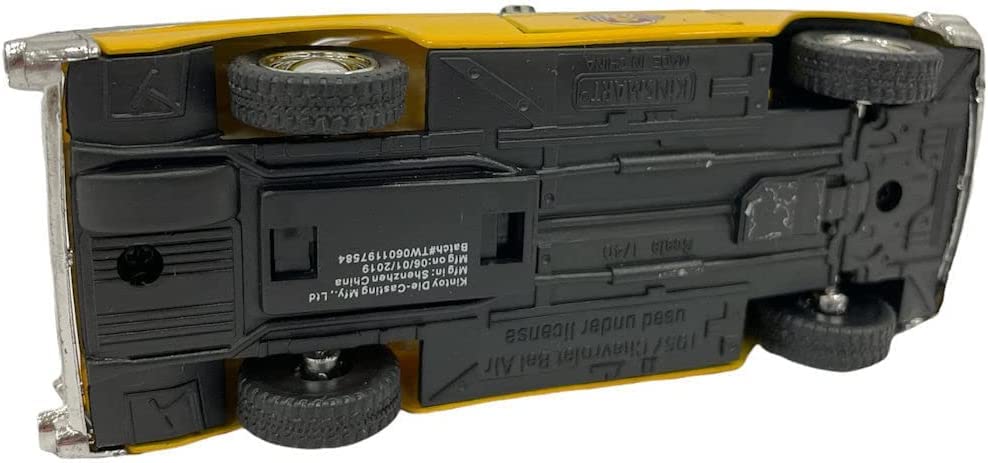 Kinsmart Diecast 1957 Chevrolet Bel-Air Taxi 1:40 Scale with Opening Doors And Pull Back Action Manufactured By