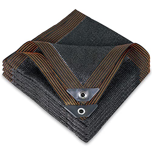 Winemana 50% Black Shade Cloth, 20 X 48 Ft Durable Mesh Tarp With Grommets, Garden Sunblock Shade Cloth Shading Antifreezing For Plants Cover, Greenhouse, Barns Kennel, Patio, Tomatoes #TOP20