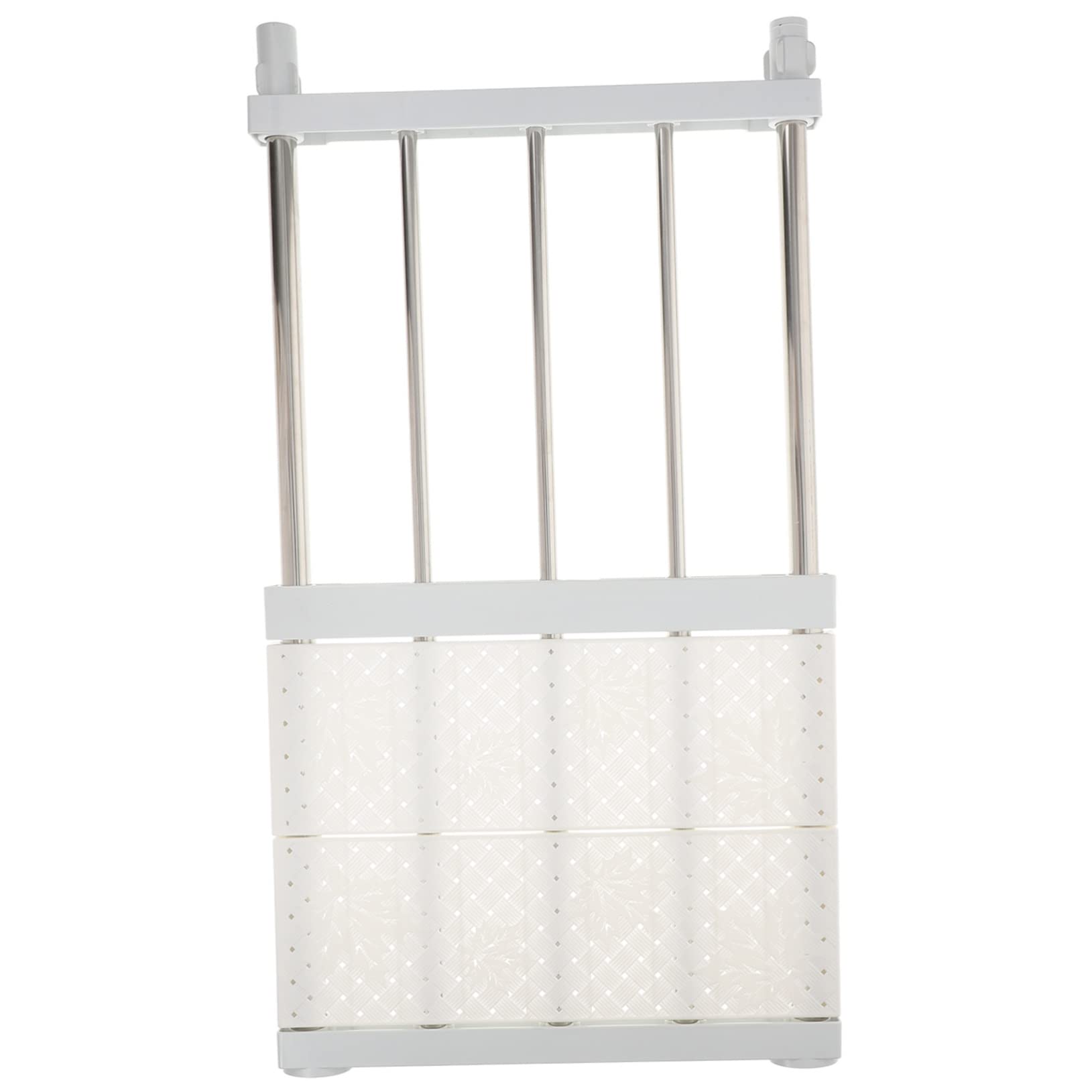 Unomor Expandable Closet Rack Wardrobe 1pc Storage Rack Partition Layer Shelf Retractable Stand for Home