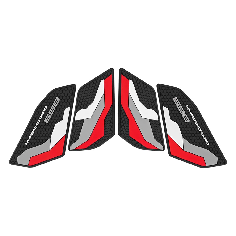 Tank Protection Sticker for Hypermotard 698 Mono RVE 2025 Motorcycle Tank Traction Pad Sticker Knee Grip Protector Side Grips