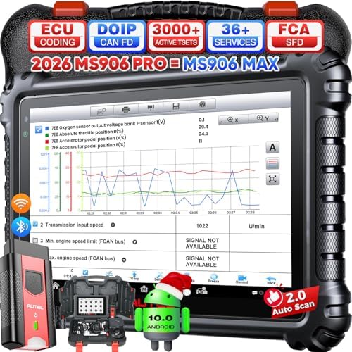 Autel MaxiSYS MS906 PRO Scanner, ECU C0ding, 3K+ Bidirectional as MS906 MAX