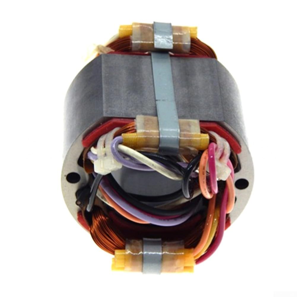 Statore per TW0350 PER chiave a percussione Filo di rame Parti di utensili elettrici Grigio Nucleo di ricambio per Duty Officina Manutenzione Componente motore affidabile Pezzo singolo