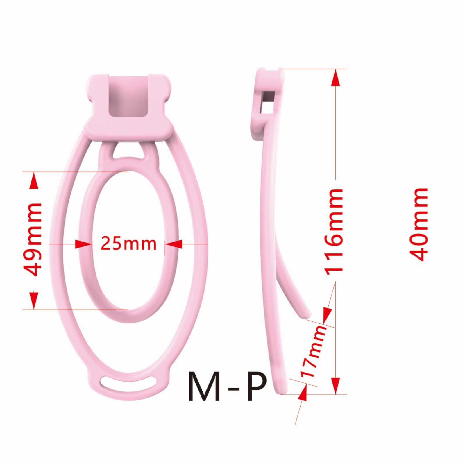 Clip FuFu curve protettive da uomo in 3 misure con cintura regolabile anti-distacco