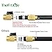 TheFitLife Flexible and Expandable Garden Hose - Triple Latex Core with 3/4 Inch Solid Brass Fittings and 8 Function Spray Nozzle, Portable and Kink Free Water Hose (25 FT)