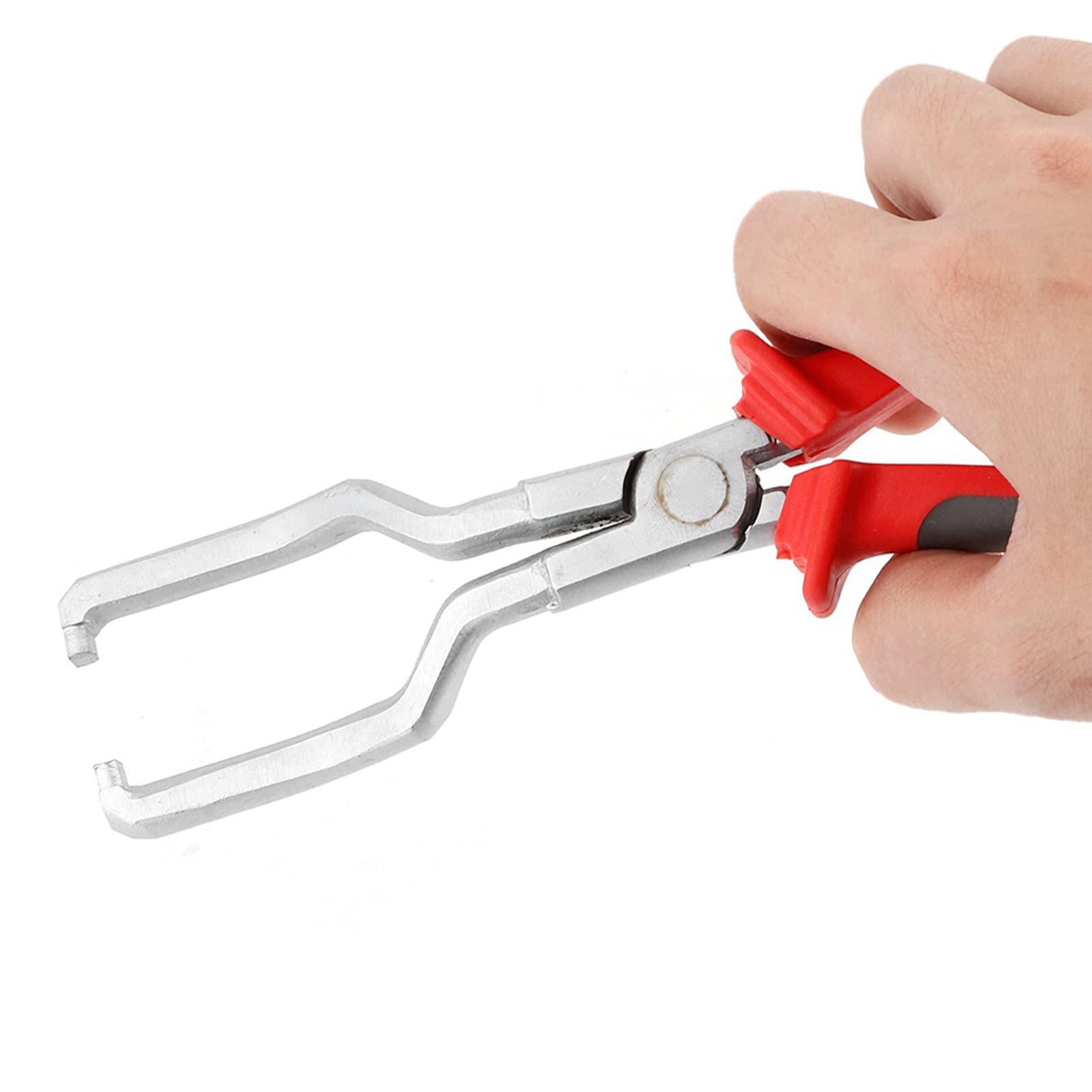 HUIOP Pinza per Filtro Carburante, Acciaio di Alta qualità, Superficie Antiruggine, Impugnatura Ergonomica, Testa Trattata Termicamente, Pinza Affidabile 8,9 Pollici per Rimozione e