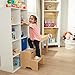Melissa & Doug Kids Wooden Step Stool - Light Natural Finish