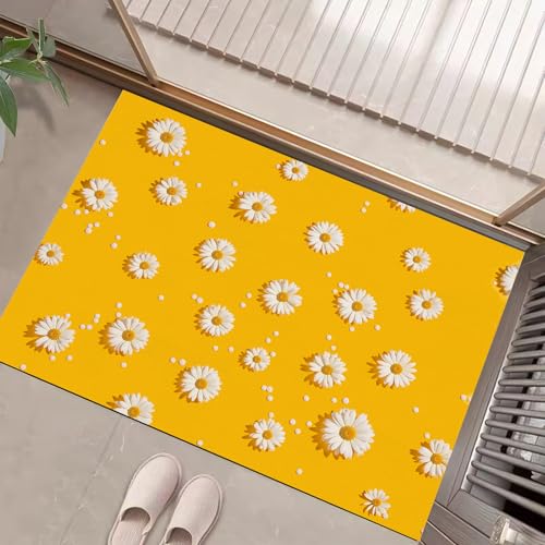 Tapis de fleurs fraîches 90x150 cm pour habiller l'entrée de la maison