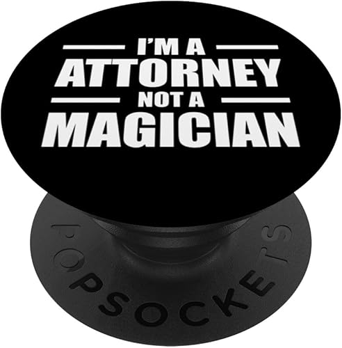 Abogado divertido humor laboral Empleado Apreciación Profesión PopSockets Estándar PopGrip