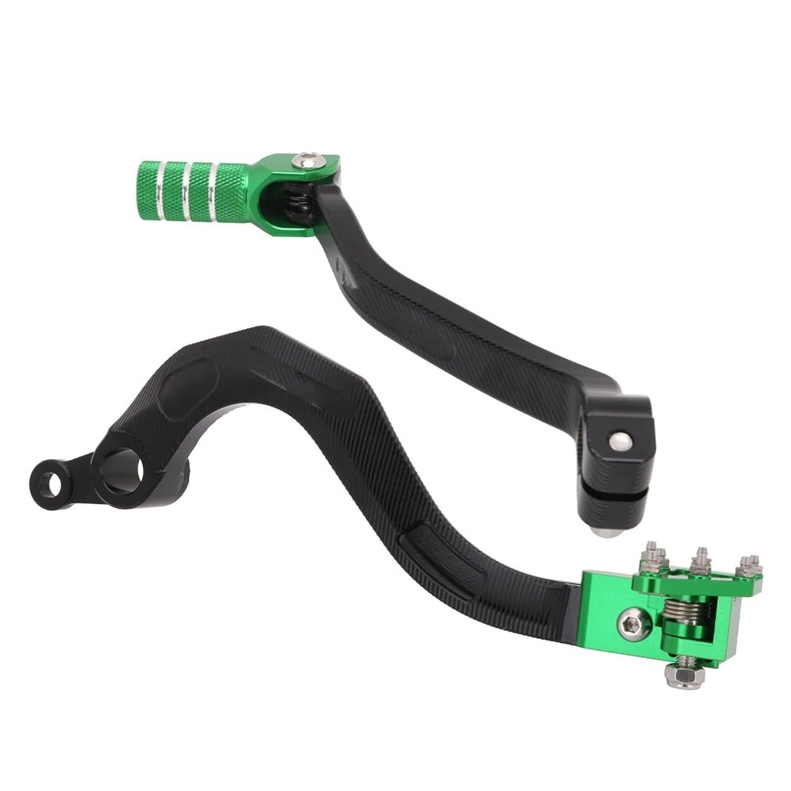 Hguvsjd for Kawasaki for KX250F KX250 2017 2018 2019 2020 Motorcycle CNC Shifter Shift Rear Foot Brake Pedal Lever Motorcycle Brake Lever(Set)