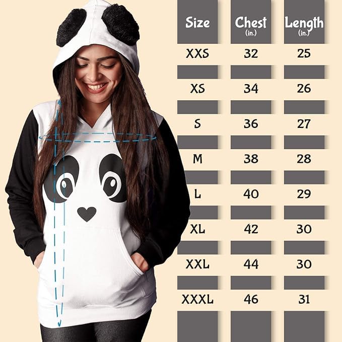 Image of Women's Cotton Round Neck Hoodie