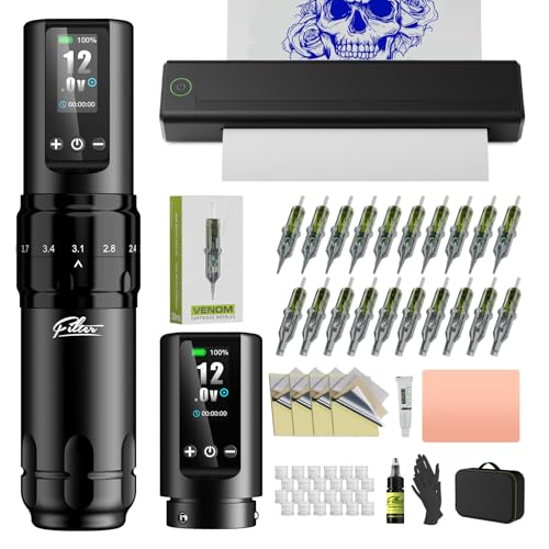 Filter Tattoo Stencil Printer Kit - Printer Machine with 7