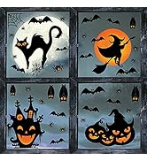 Amazon.com: Bunny Chorus Halloween Decorations Window Clings Decor
