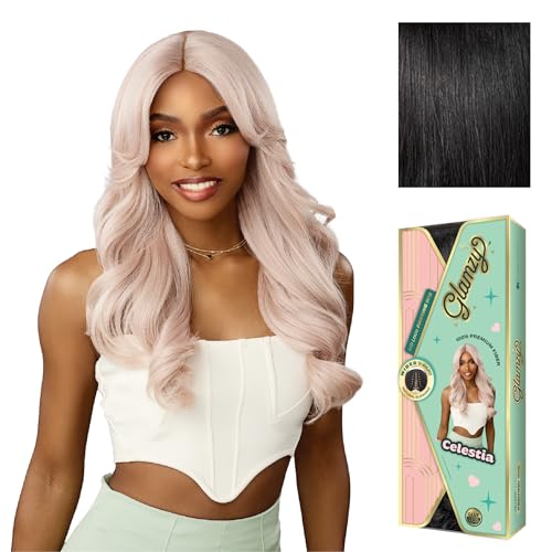 Sensationnel Glamzy Lace Part Wig - Celestia