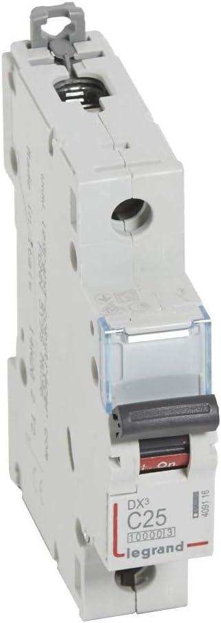 Legrand DX³serisi otomatiksigorta IEC60898-1 göre 10kA IEC60947-2göre 16kA 25A 1K Ctipi