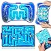 Produktbild 2 Artikel Wiggly Toy Sensorik Labyrinth Spielzeug Gel Gefüllte Sensorische Spielzeug Gefüllte Sensorische Spielzeug Geeignet für Kinder und Erwachsene mit Autismusstress (Blau)