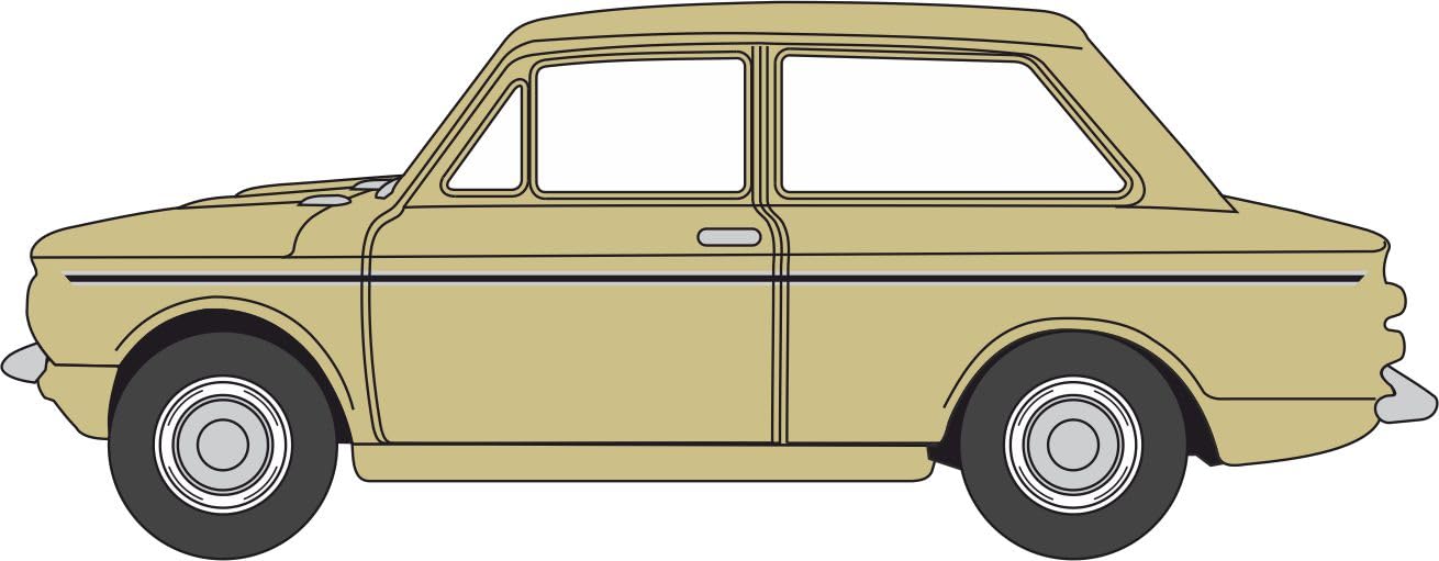 Oxford Diecast 1:76 Hillman Imp Safari Beige Collectable model 76HI005