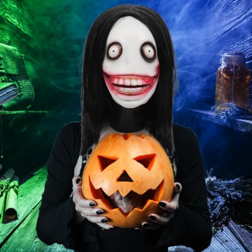 Masque effrayant d'Halloween intégral réaliste en latex pour soirée déguisée